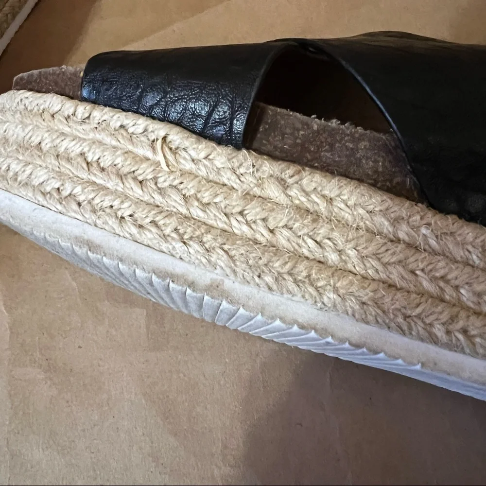 Steve Madden | Hassie Platform Chunky Espadrille Open Toe Slide Sandal Size 7